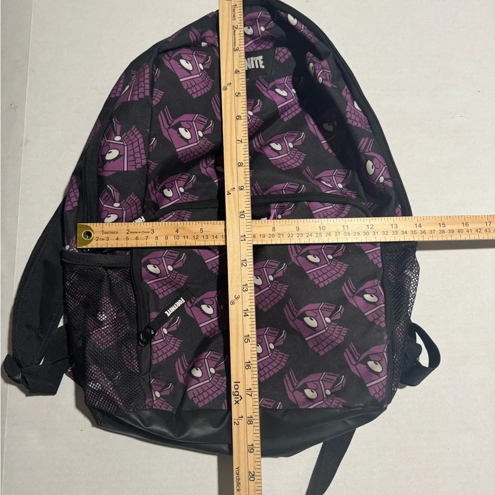 Fortnite Purple and Black Loot Llama Backpack w/ adj Straps #A111‎